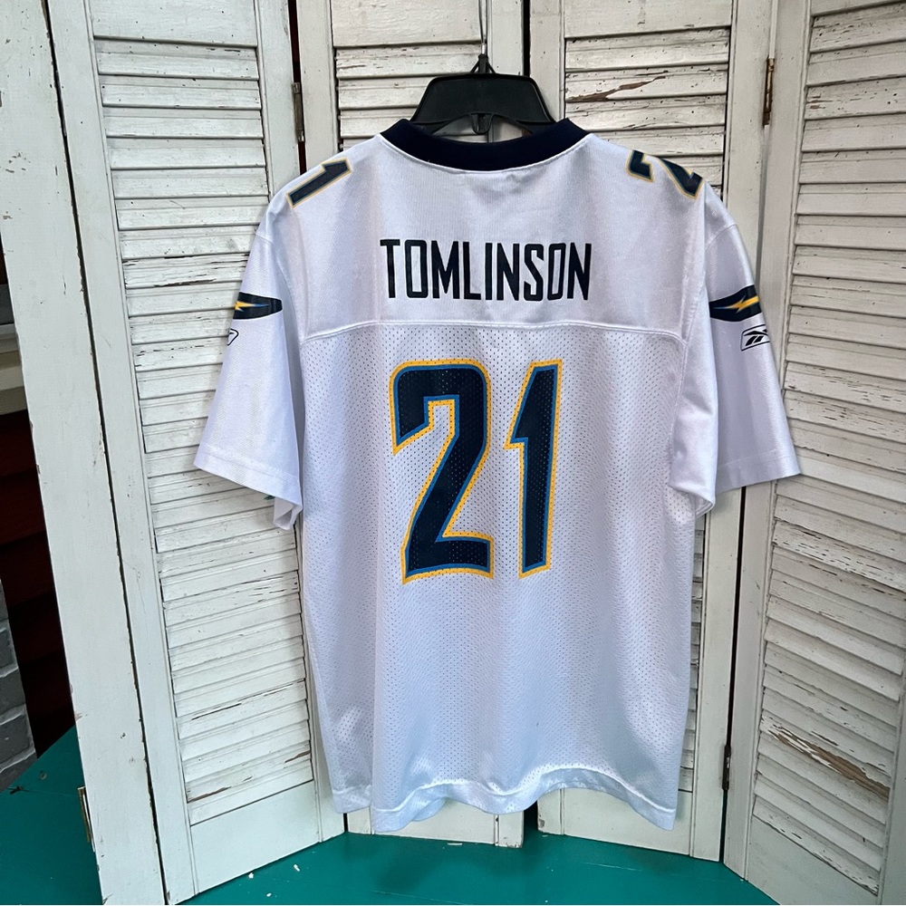 Vtg NFL x Reebok San Diego #21 Ladainian Tomlinson